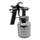Pistola Tinta Baixa Pressão 1l - Alumínio - 1,3mm - Leque