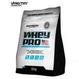 Whey Pro Concentrado Refil 1,8kg Morango