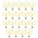 Lampada De Led Multi Filamento Kit 19 Uni Retro Ballon Vintage Bivolt 380lm 30w Iluminaçao Decoraçao