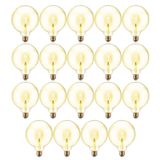 Lampada De Led Multi Filamento Kit 19 Uni Retro Ballon Vintage Bivolt 380lm 30w Iluminaçao Decoraçao