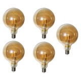 Lampada Multifilamento 30w Led Vintage Kit 5 Unidades Casa Decoraçao Iluminaçao Decoraçao Retro Luz