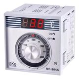 Controlador Temp. Skg Mf904a Termopar K/j/pt100/cu50, 92x92 220v