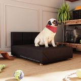 Cama Box Pet Dog Romeu Cachorro Porte Maior 80 Cor Marrom