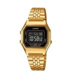 Relógio Casio Vintage La680wga1bdf Dourado Feminino