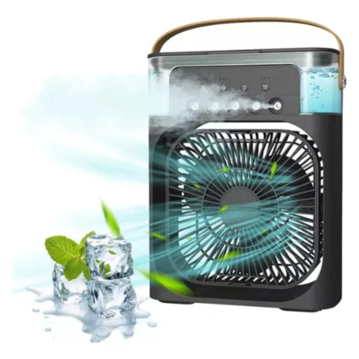Climatizador Portátil C/ Reservatório Água E Gelo - Refresque E ...