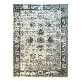 Tapete Sala 240x300 Cm Classico Oriental Vintage Zigler Grey