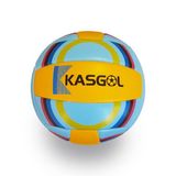 Bola De Vôlei Quadra/praia Tamanho Padrão - Azul E Amarelo
