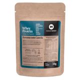 Whey Protein Concentrado Banana Canela Sachê Housewhey 34g