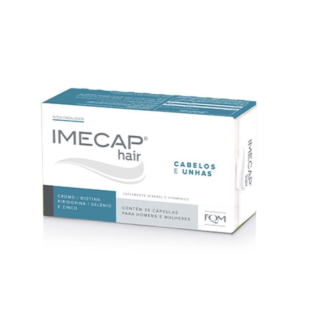 Imecap Hair Cabelos E Unhas Com 90 Cápsulas