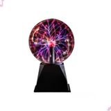 Globo De Plasma Luminária Bola Cristal Raio Decoração Festas