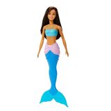 Boneca Barbie Sereia Dreamtopia Morena - Mattel