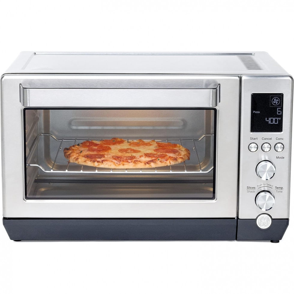 Forno Eletrico De Bancada 7 Definicoes, Aco Inoxidavel, 1500w, 110v, Ge G9ocaasspss, Prateado