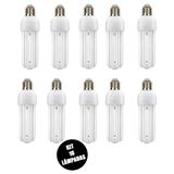 Lampada Fluorescente 220v Kit 10 Uni 15w Branco Frio Ambient