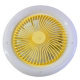 Lâmpada Led Ventilador Teto 36w Forte Controle Remoto E27