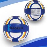 Bola De Voleibol Azul Colorida Tamanho Oficial Quadra/praia