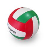 Bola De Voleibol Verde Vermelho E Branco - Kasgol