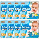 Fraldas Babysec Ultrasec Galinha Pintadinha Jumbinho M 144 Unidades