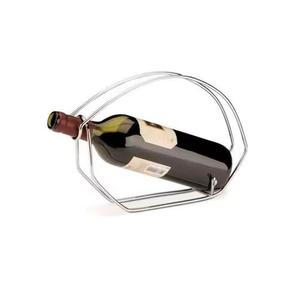 Suporte Para Garrafa Forma 2120 Em Aço Cromado