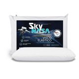 Travesseiro Sky Nasa Baixo 10cm Hipoalergenico Espuma