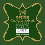 Corda Violino Optima Goldbrokat Premium 24k 4/4 Mi 0.26mm
