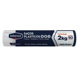 Sacos Plásticos Para Freezer 2 À 5kg - 50uni 2kg