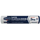 Sacos Plásticos Para Freezer 2 À 5kg - 50uni 3kg