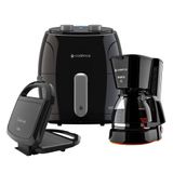 Kit Super Cook Cadence Fritadeira 3,8l - Sanduicheira - Cafeteira - 220v 220v
