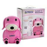 Nebulizador Compressor G-tech Nebdog Rosa 110v/220v