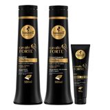 Kit Shampoo Condicionador 500 Leave 150 Haskell Cavalo Forte