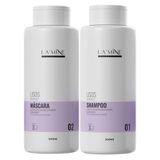 Kit Shampoo + Máscara Capilar Lisos Lamine 2x500ml