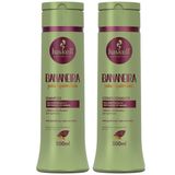 Kit Shampoo Condicionador 300ml Haskell Bananeira