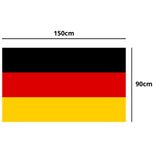 Bandeira Da Alemanha 150x90 Cm Poliéster Oficial Mundial