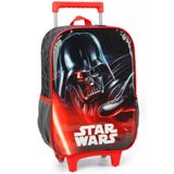 Mochila Escolar Star Wars Disney Rodinha Infantil Tam G