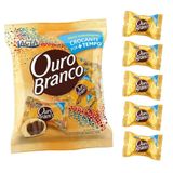 Bombom Wafer Lacta Ouro Branco Chocolate Pack 1kg Kit 5