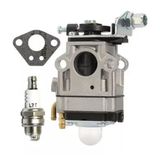 Carburador E Vela Roçadeira 43/52/63cc 2 Tempos Gasolina