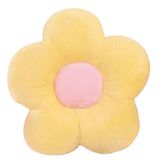 Almofadas Decorativas De Pelúcia Flor Amarela Pelúcia 30cm