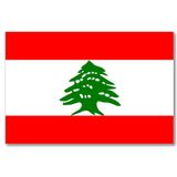 Bandeira Do Líbano 150x90cm Poliéster