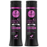 Kit Shampoo E Condicionador 300ml Haskell Cavalo Forte Hidra