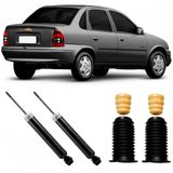 2 Amortecedor GM Classic 2004 a 2016 Traseiro Cofap e Kit