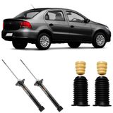 2 Amortecedor Voyage 2008 a 2020 Traseiro Cofap e Kit