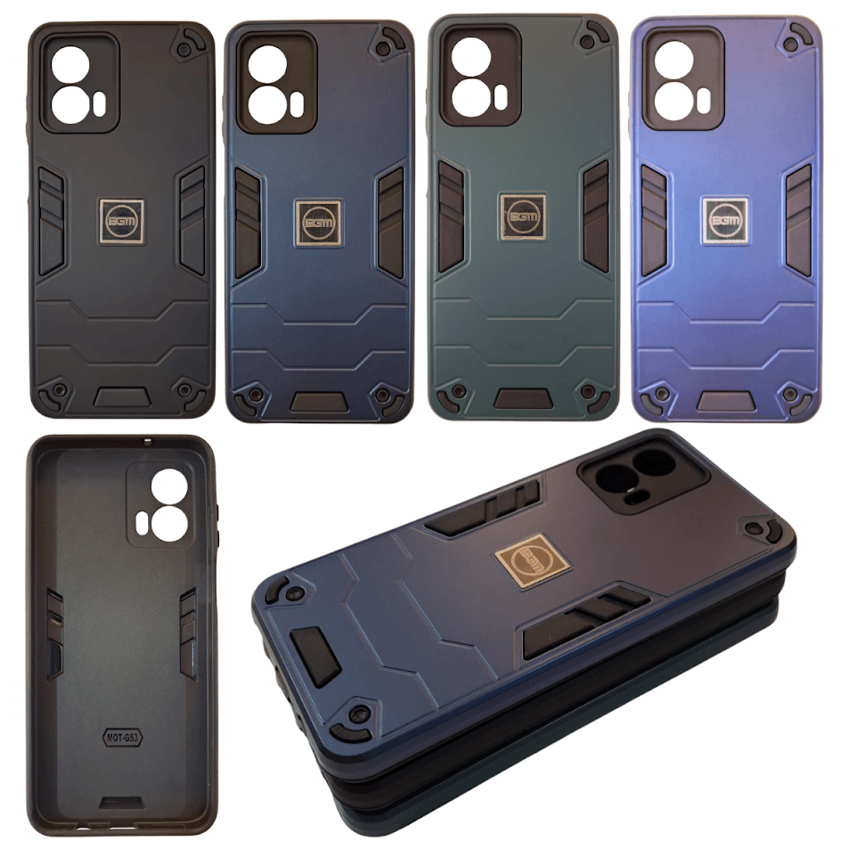 Capa Anti Impacto Para Motorola G53 (tela De 6.5) Roxa