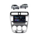 Kit Multimídia City 2009 / 2014 Ar Analogico 7 Pol Carplay Androidauto Usb Bt Fm - 708br Roadstar
