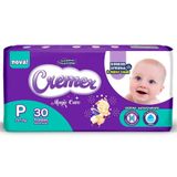 Fralda Descartável Cremer Disney Jumbo Tamanho P - 8 Pacotes Com 30 Tiras - Total 240 Tiras