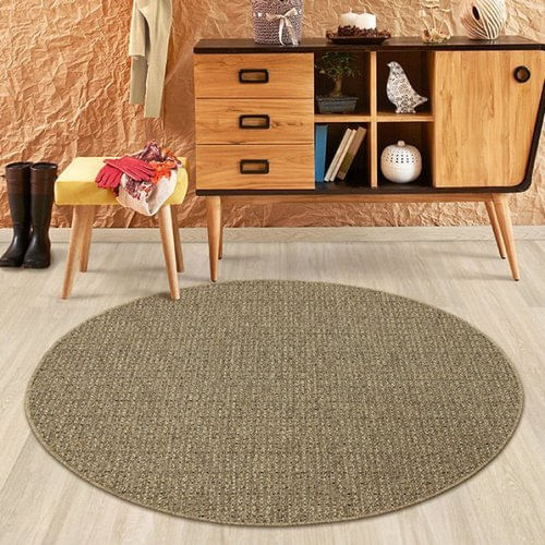 Tapete Redondo 140cm New Boucle Tapetes São Carlos Sergipe