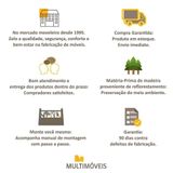 Cozinha Completa De Canto Mp2068 Com Armário E Balcão Branca