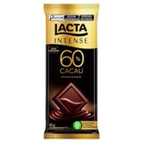 Chocolate Lacta Intense 60% Cacau Original 85g Embalagem Com 17 Unidades