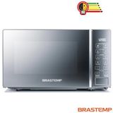 Micro-ondas Brastemp 20 Litros Espelhado com Funções Pré-preparo Inox