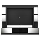 Rack Estante Suporte Tv 65 Espelho Preto/laca Fumê