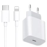 Carregador Compatível Com O Cabo Usb-c De 1 M Para Iphone 11/12/13