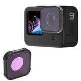 Filtro Lente Magenta De Mergulho Para Gopro 9, 10, 11 E 12 Black